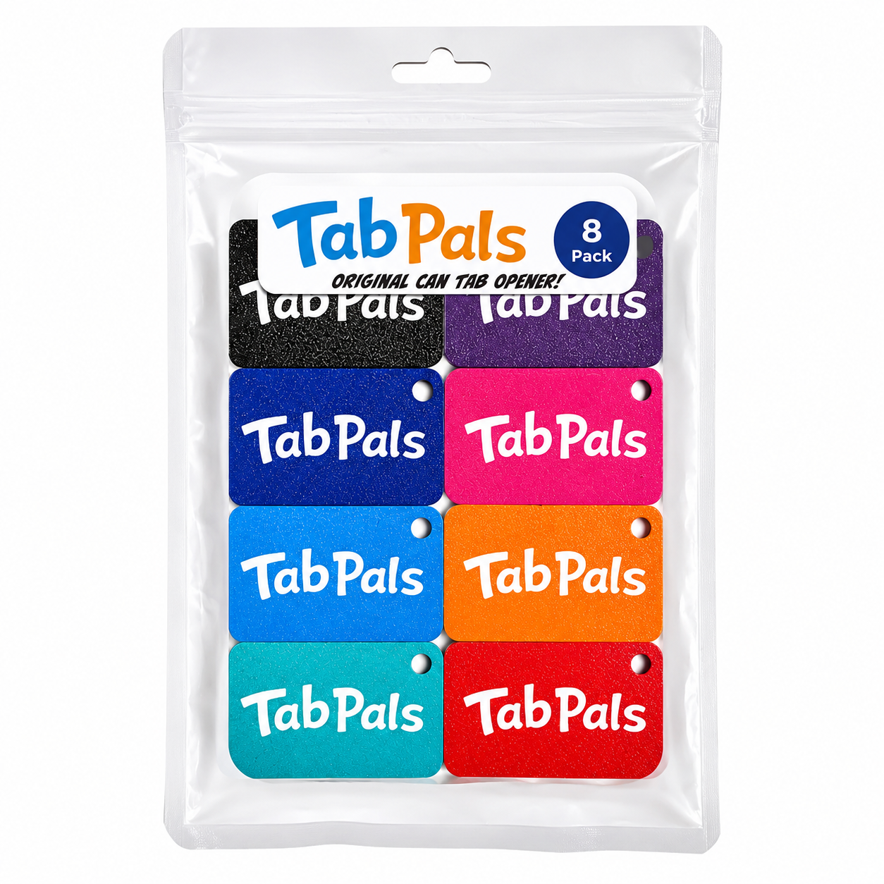 The Original Tab Pals™ – 8 Pack Can Tab Openers