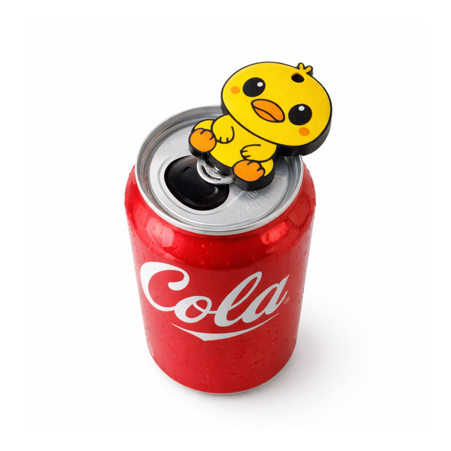 Waddles the Duck – Magnetic Can Tab Opener & Drink Cover