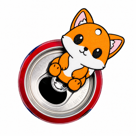 Sly The Fox– Magnetic Can Tab Opener & Drink Cover